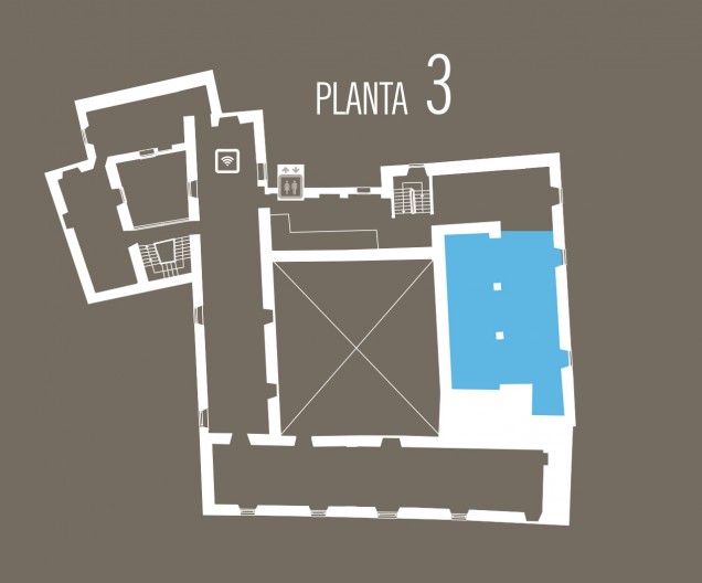 Pulsa para ampliar: mapa planta 3, sala Casa Rural