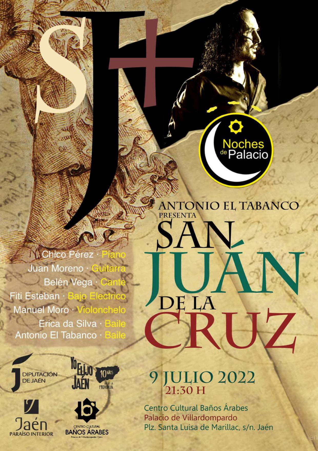 Espectáculo flamenco: Antonio El Tabanco - San Juan de la Cruz