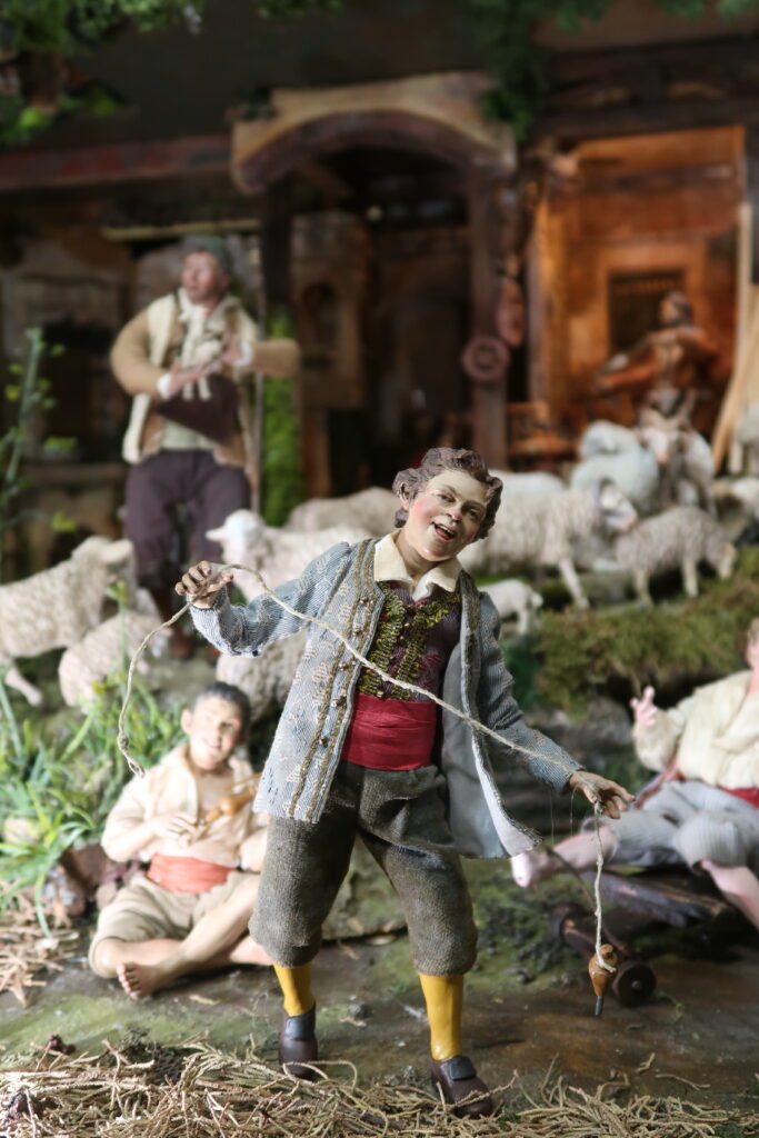 belén napolitano, fotografía figura niño época